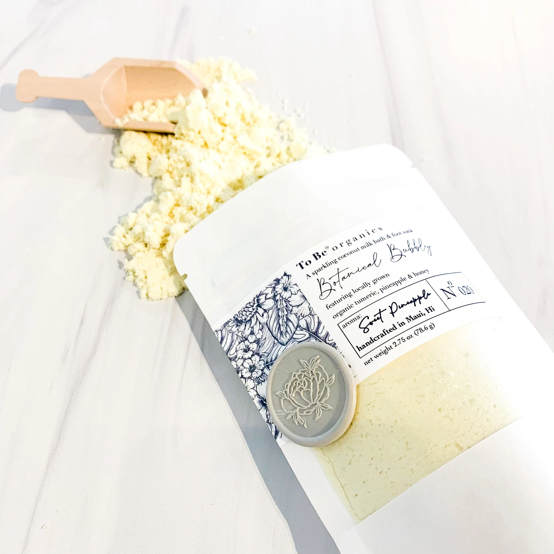 Botanical Bubbly Sweet Pineapple Coconut Milk Bath