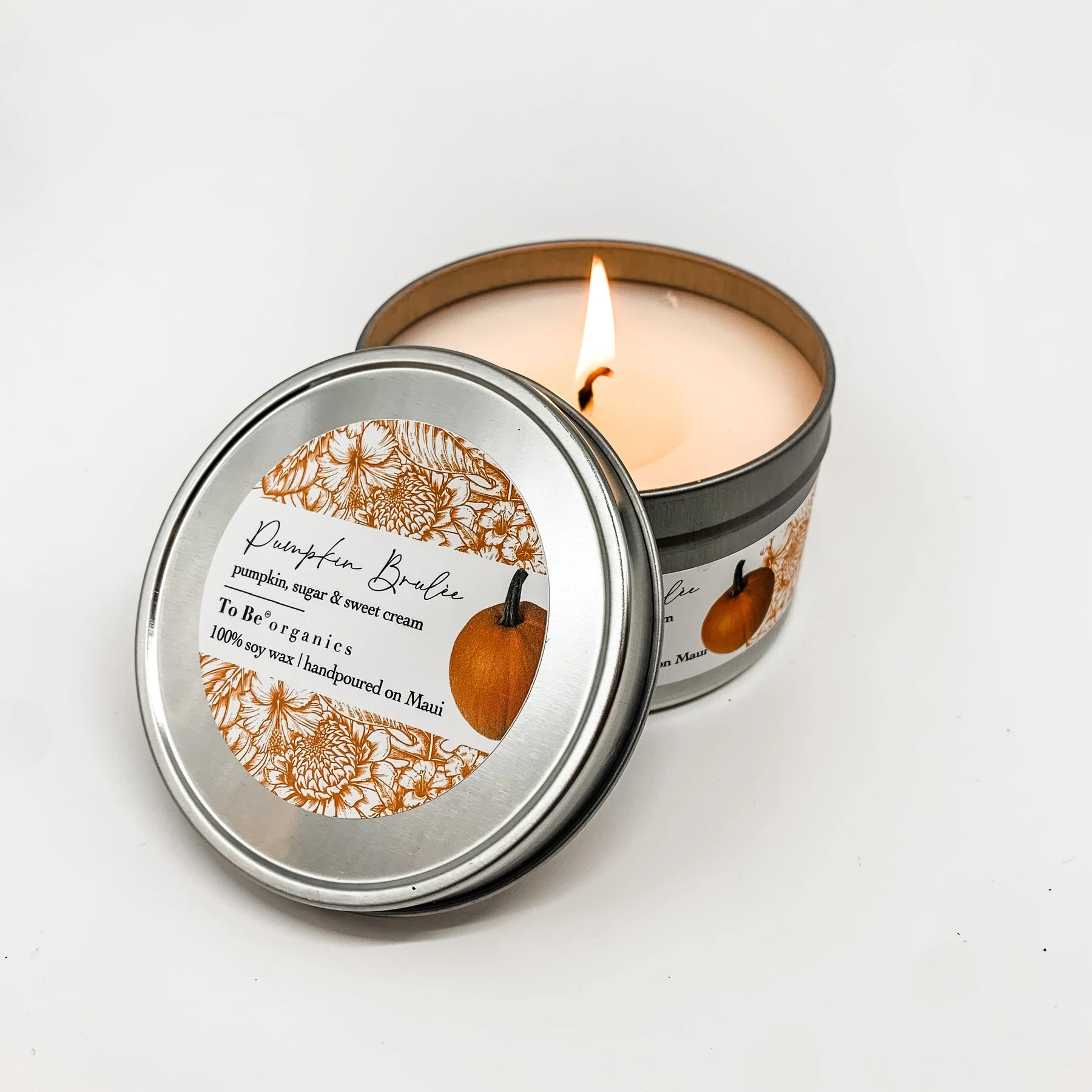 Pumpkin Brûlée Holiday Candles