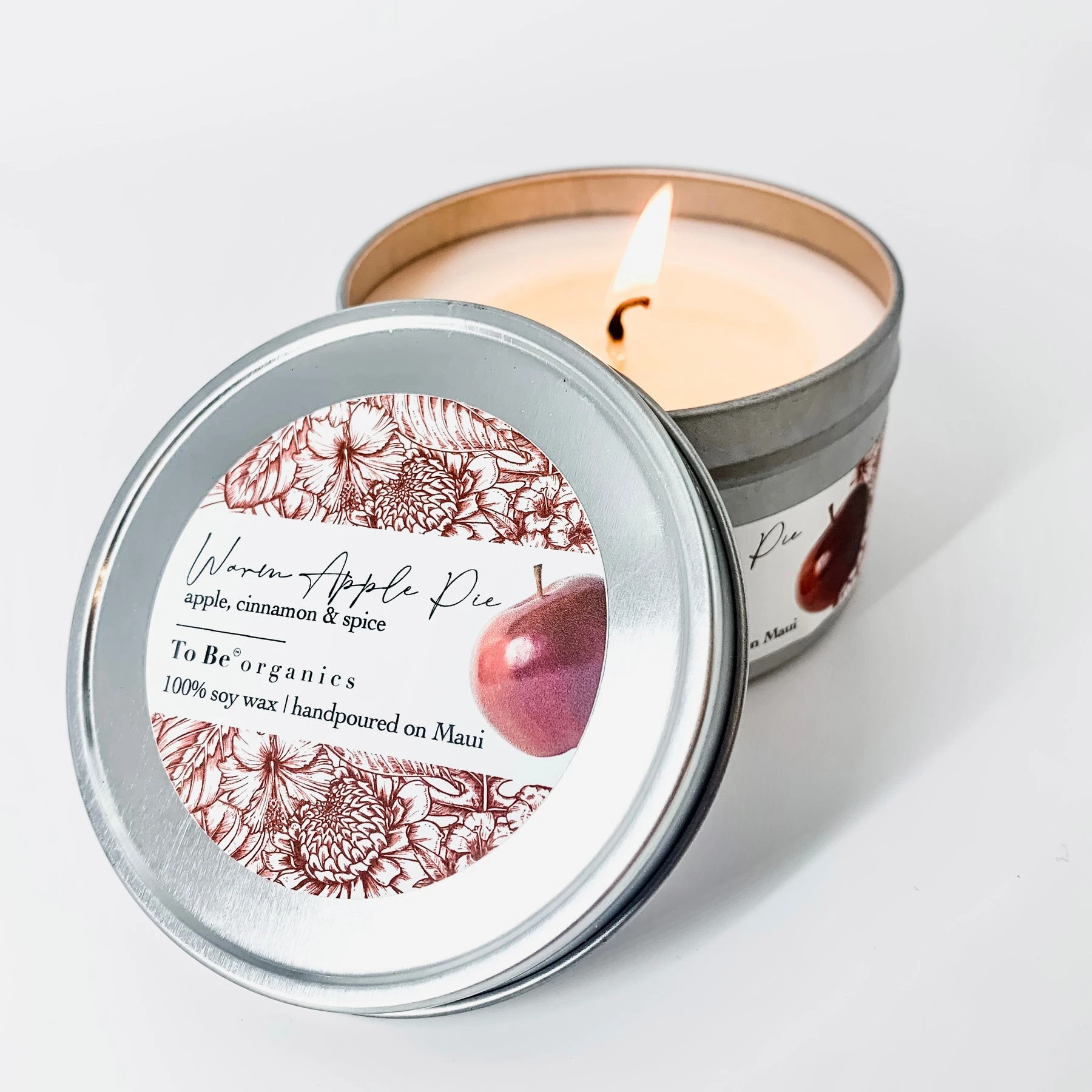 Warm Apple Pie Holiday Candles